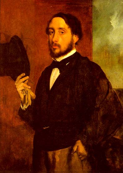 Autoritratto di Edgar Degas