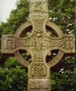 Croce celtica su una tomba